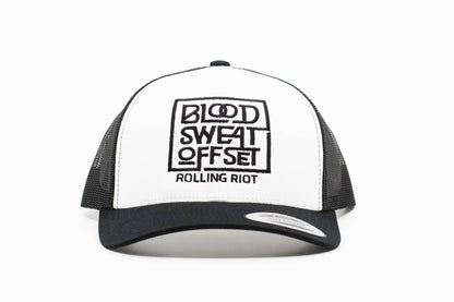 Offset Grit Curved Snapback