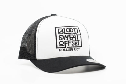 Offset Grit Curved Snapback