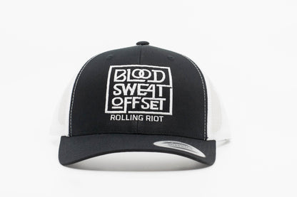 Offset Grit Curved Snapback