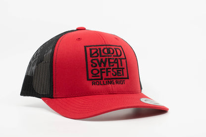 Offset Grit Curved Snapback