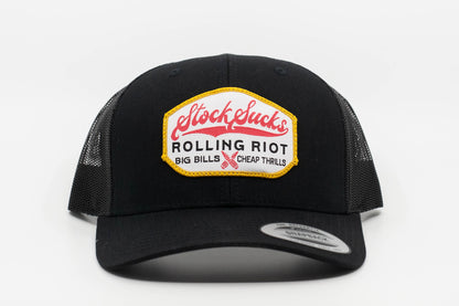 Stock Sucks Curved Snapback